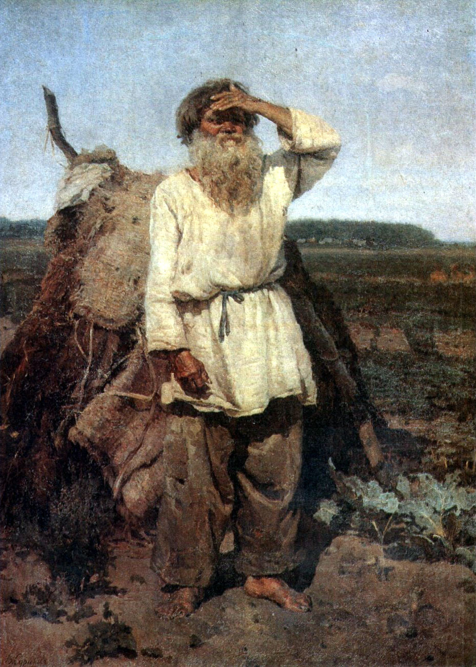 The old gardener (1882).