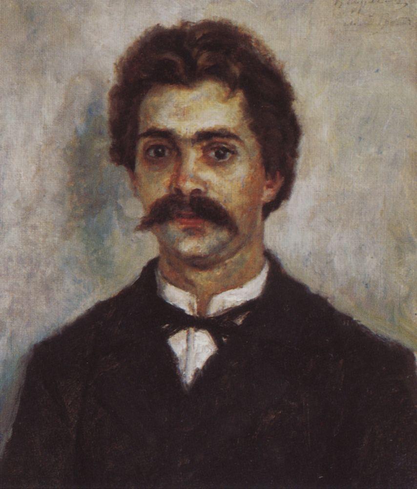 Portrait of A. I. Surikov (1889).