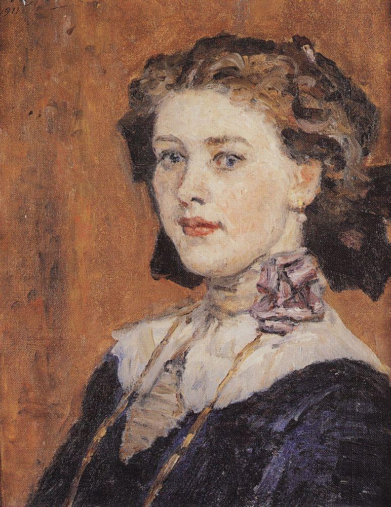 Portrait of young woman (1911).
