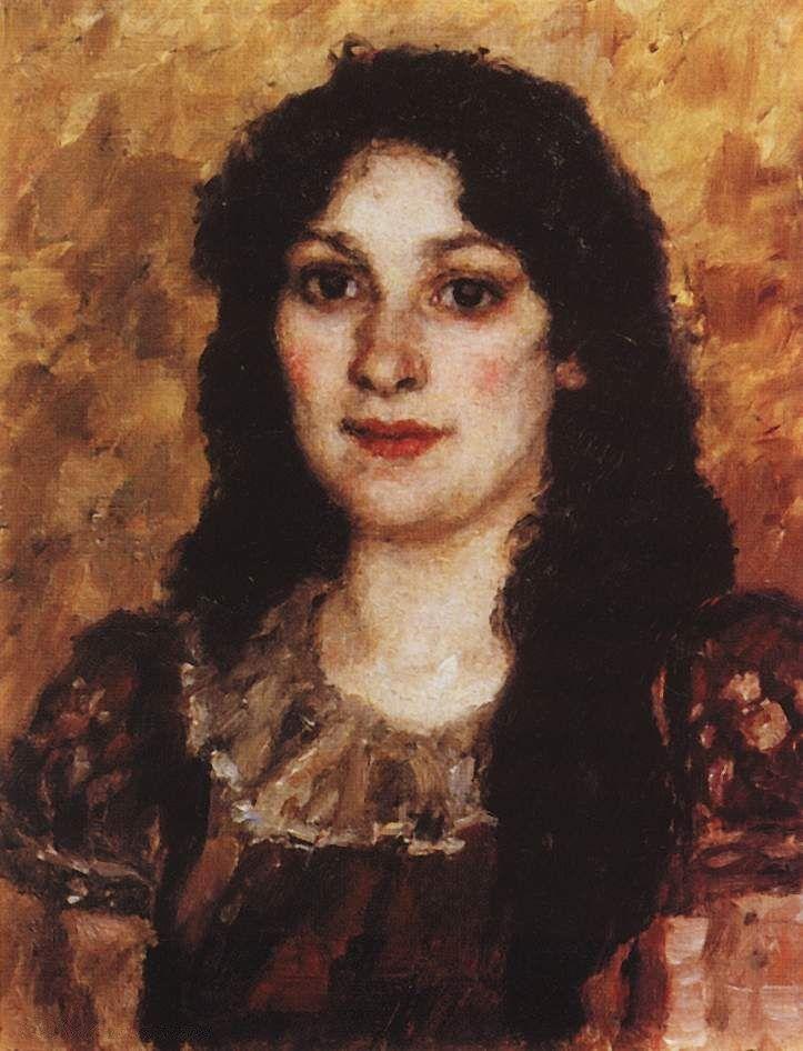 Portrait of E. A. Surikova