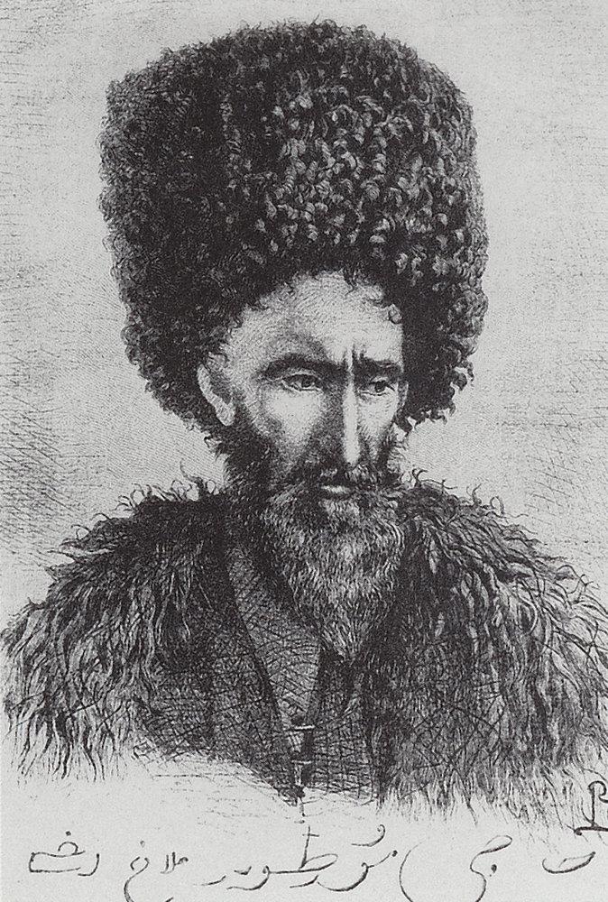 Lezgin Haji Murtuz-agha from Dagestan (1864).