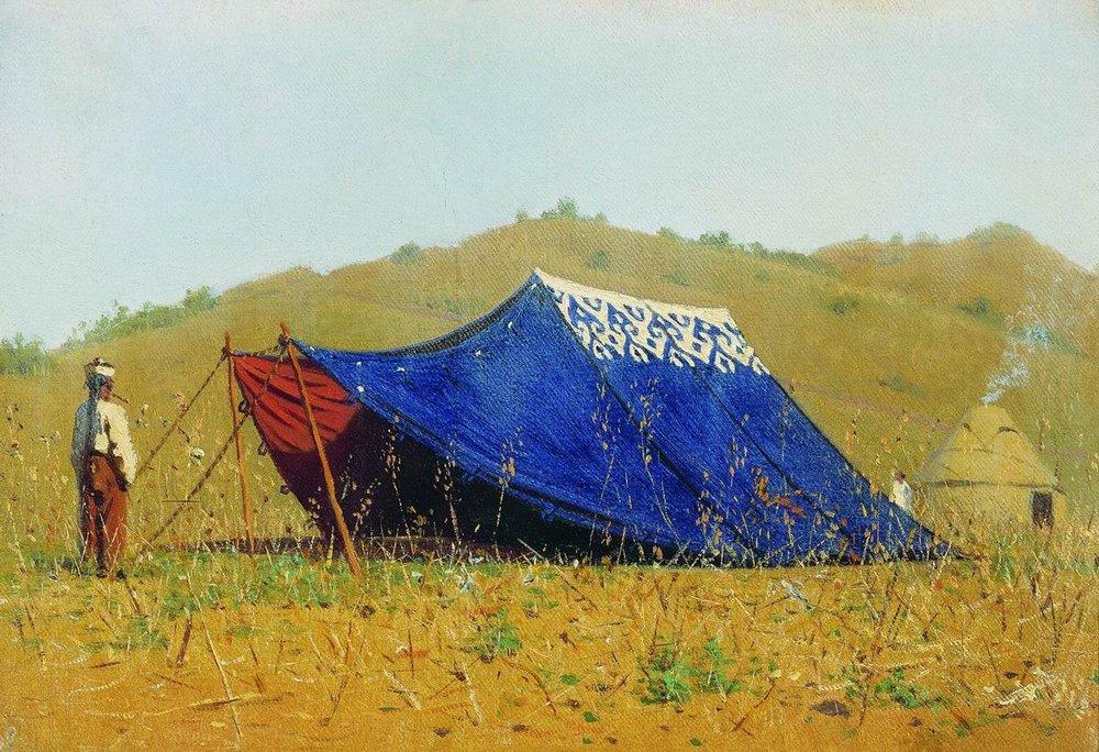 China tent (1870).