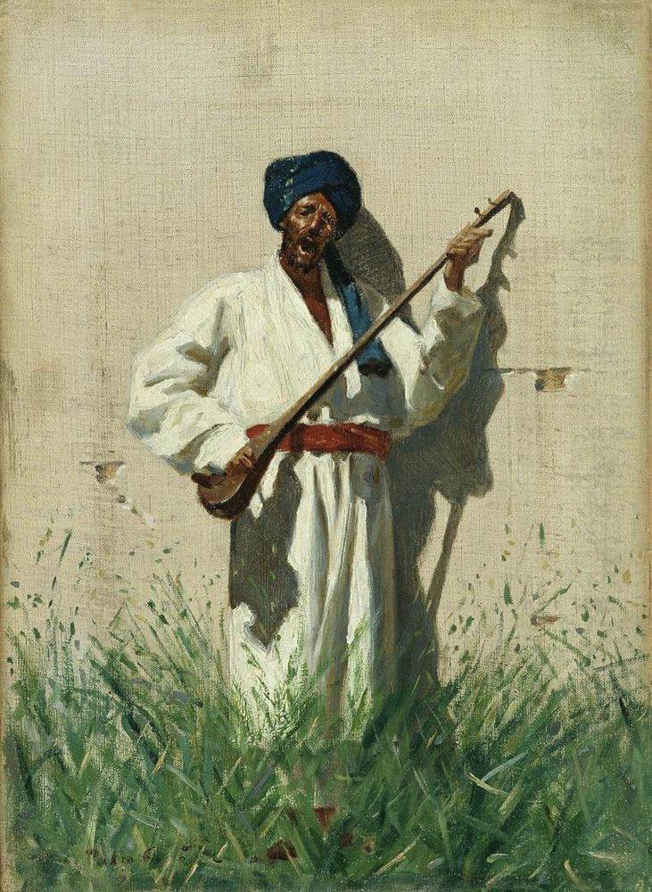 Dutar-player (1870).