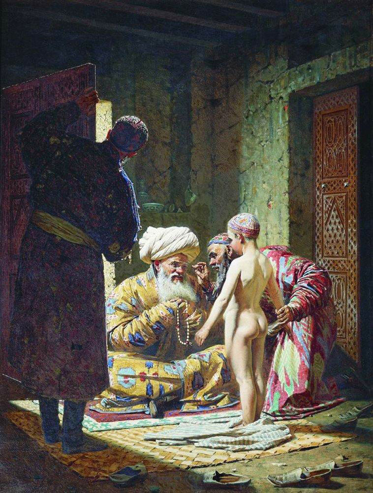 The Sale of the Child Slave (1872).