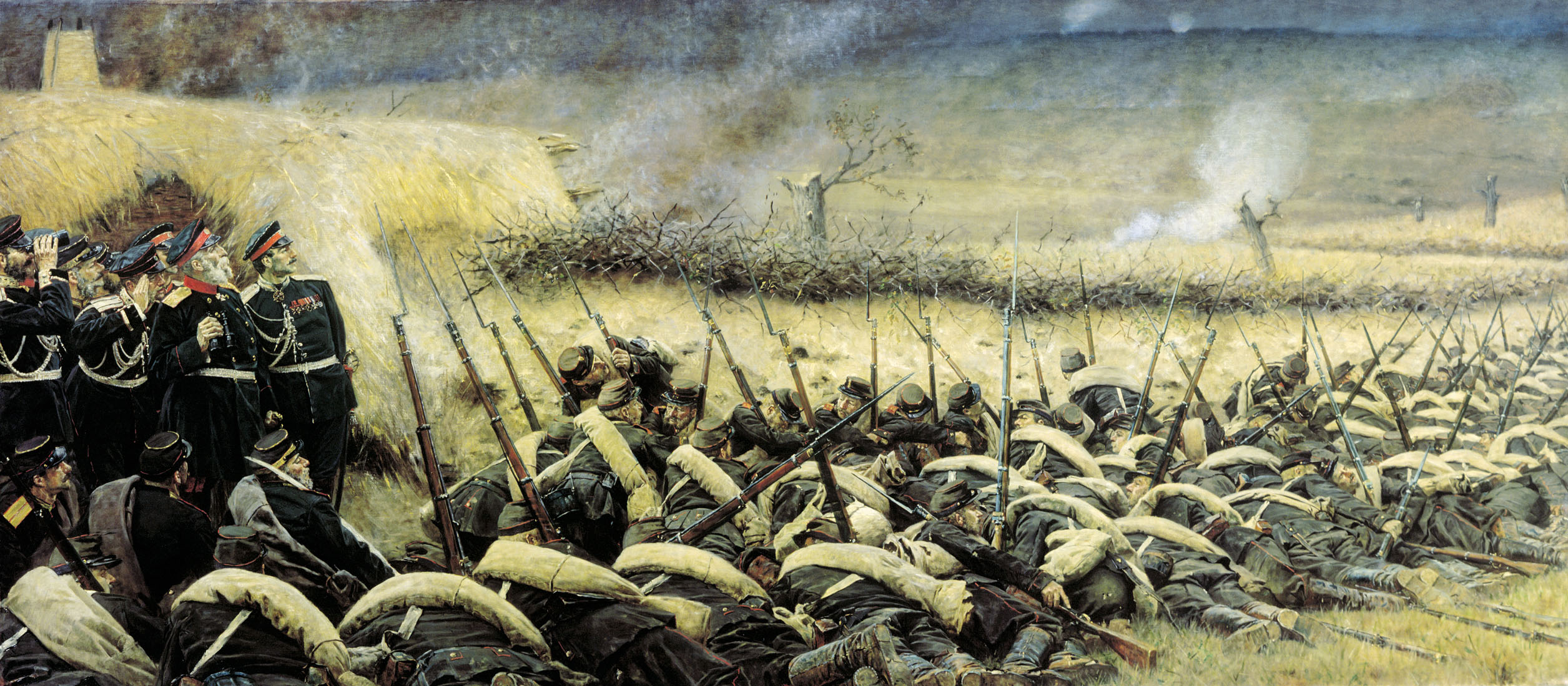 Before the attack. At Plevna (1881).
