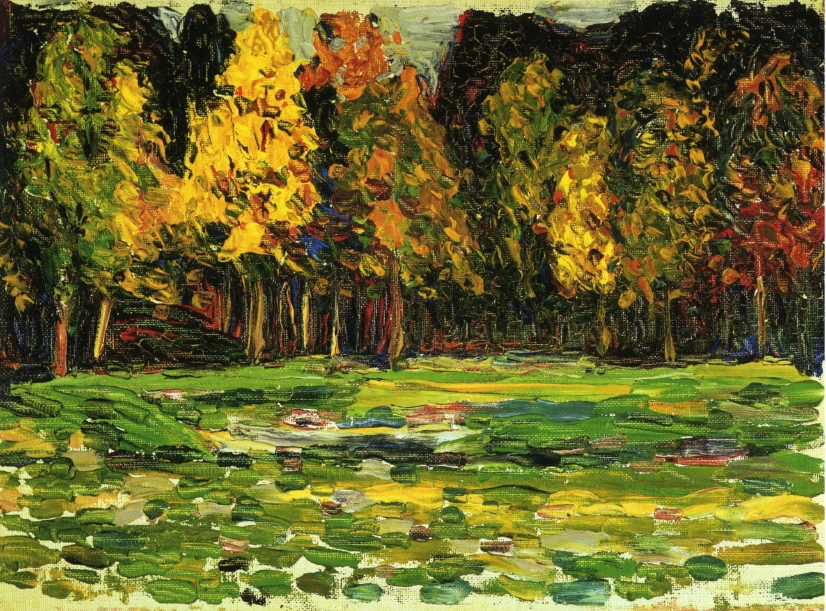 Forest edge (1903).