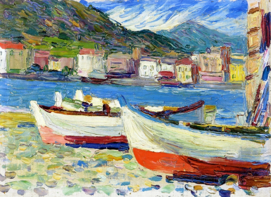 Rapallo boats (1905).