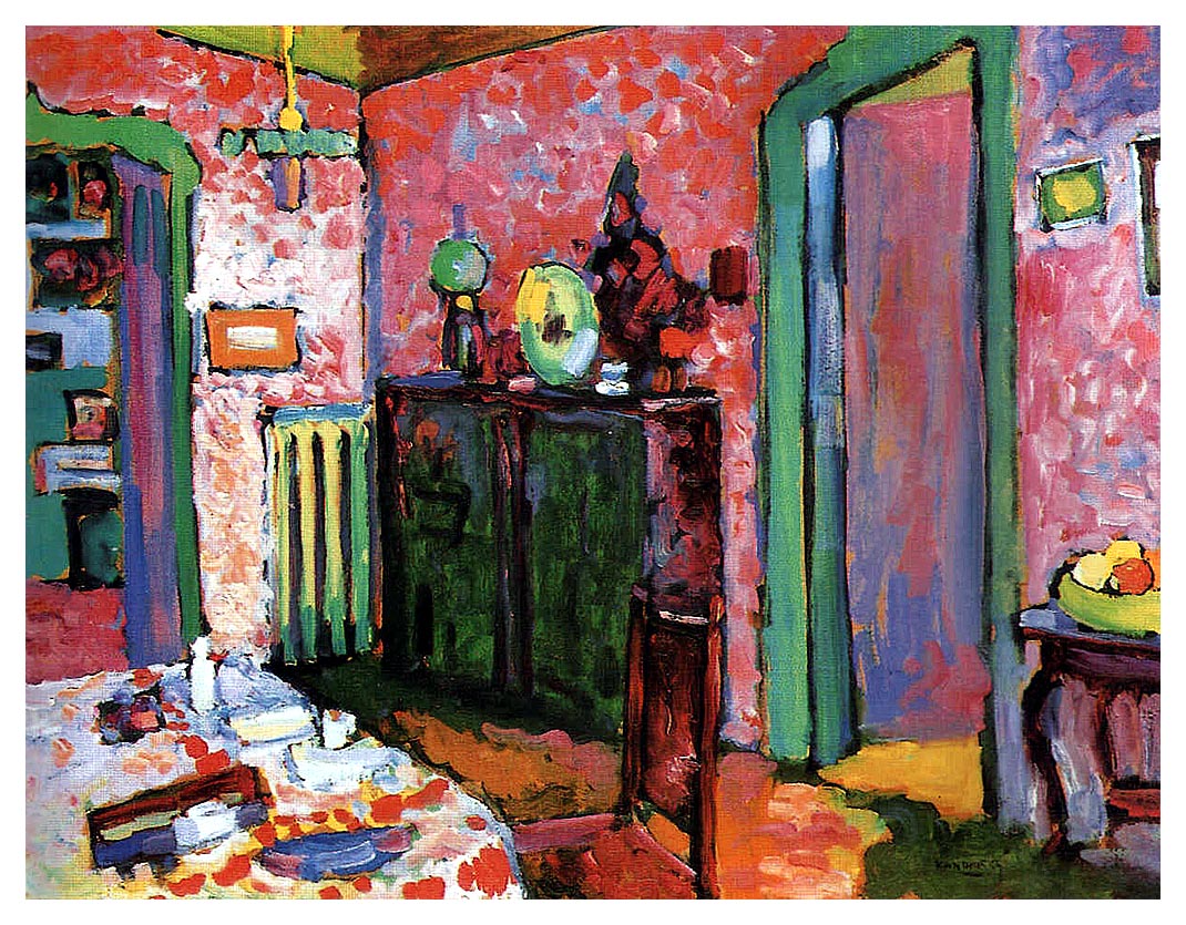 Interior (My dining room) (1909).