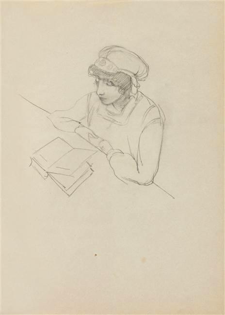 Nina Kandinsky (1917).