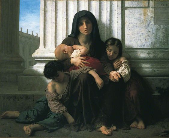 Charity Or The Indigent Family (1865).