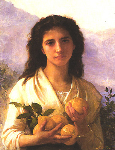 Girl Holding Lemons (1899).