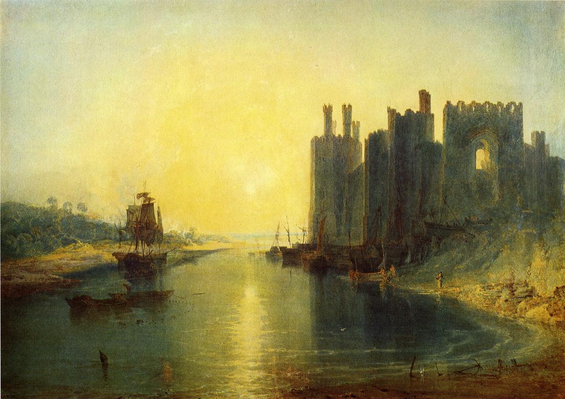 Caernarvon Castle (1799).