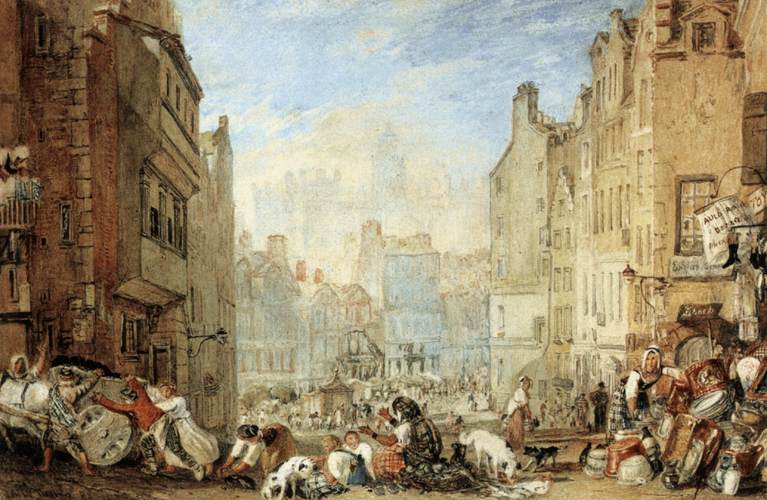 Heriot's Hospital, Edinburgh (1819).