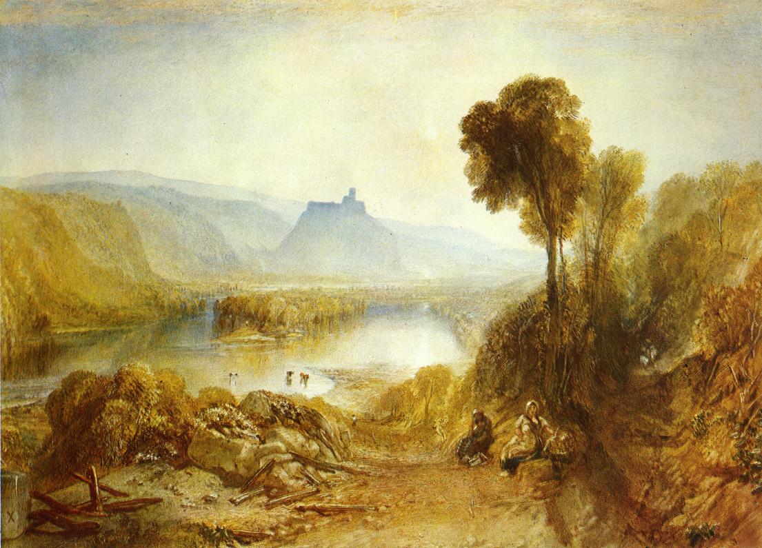 Prudhoe Castle, Northumberland (1826).