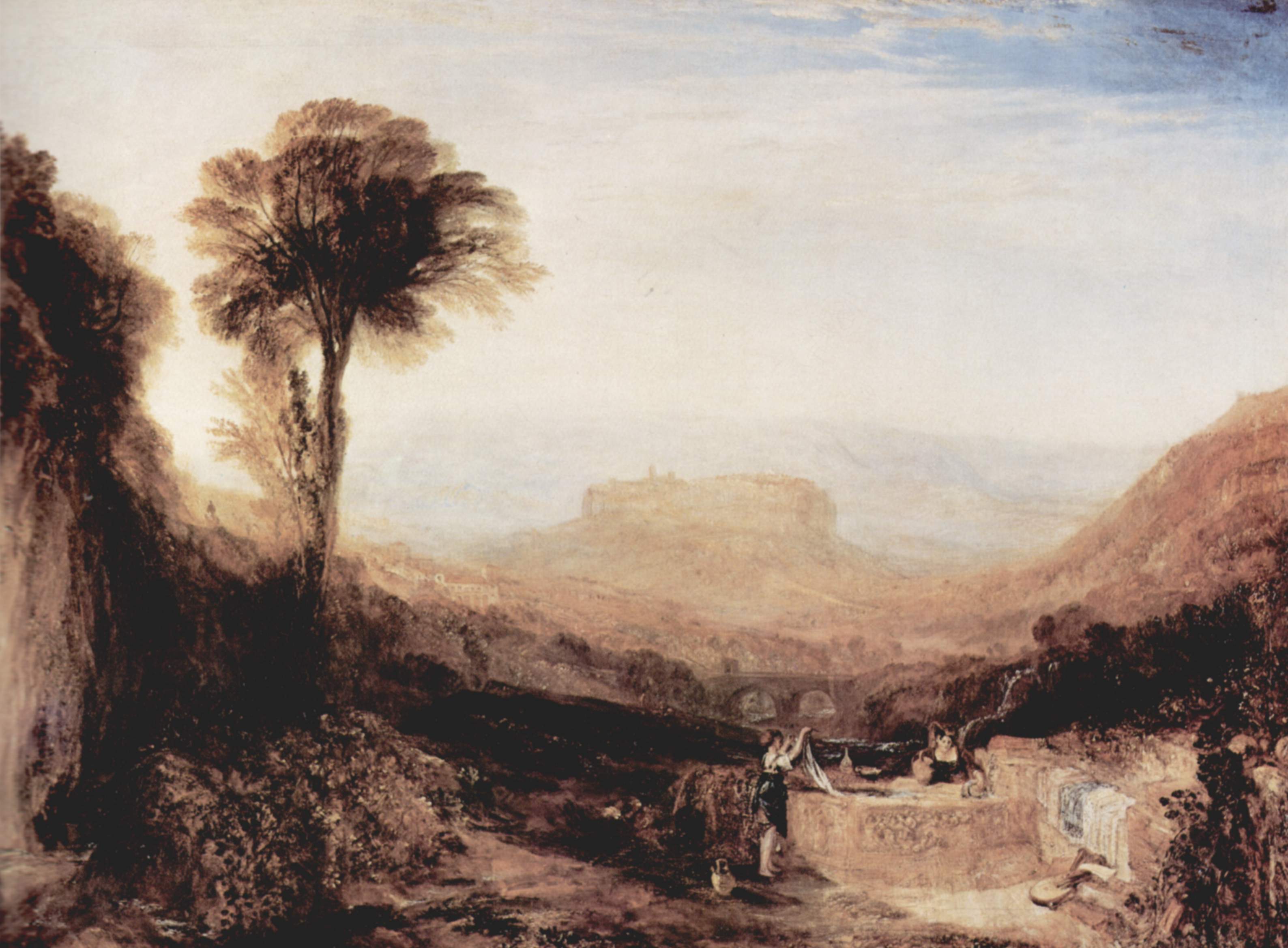 View of Orvieto (1829).