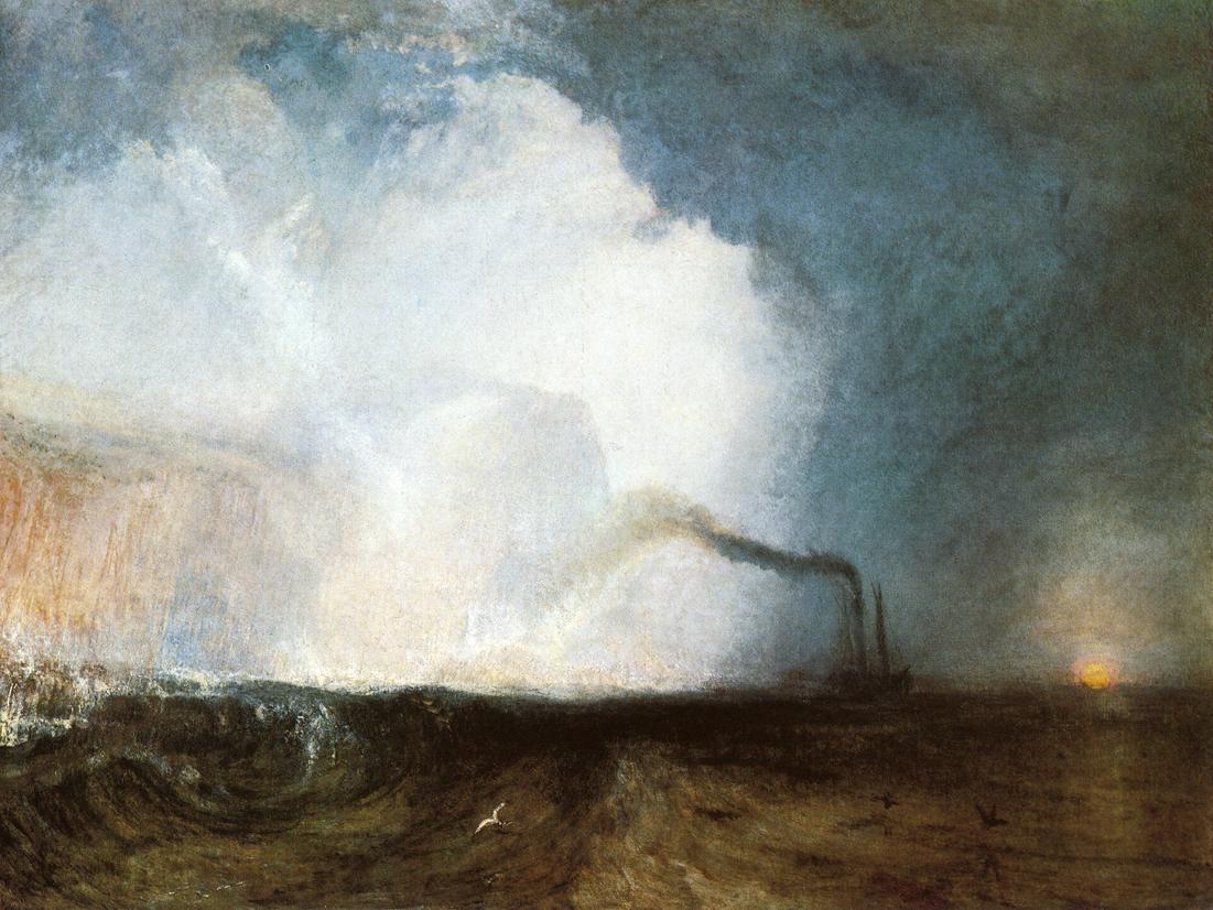 Staffa, Fingal's Cave (1832).