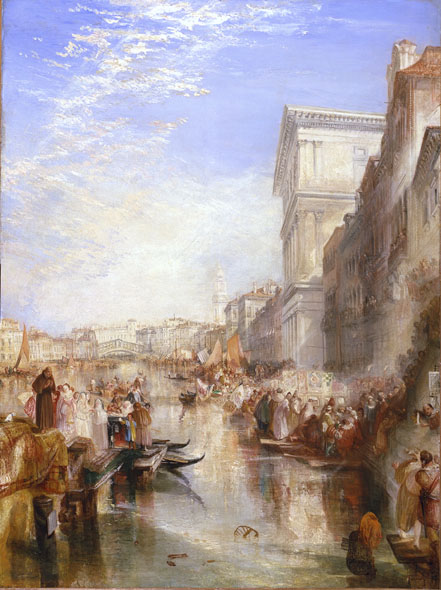 The Grand Canal Scene, A Street In Venice
